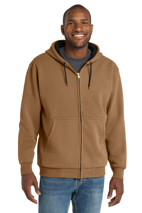 Heavyweight Full Zip Hooded Sweatshirt with Thermal Lining CS620 - CS620