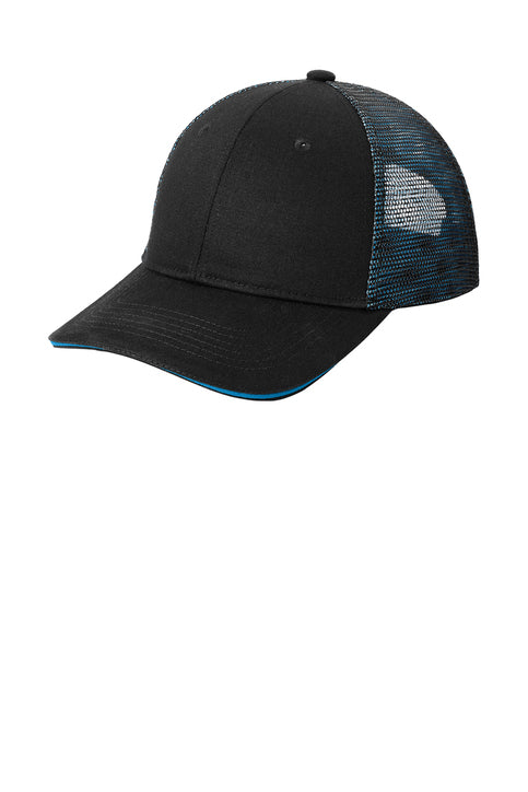 Double Mesh Snapback Sandwich Bill Cap C818 - C818