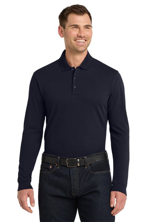 EZCotton Long Sleeve Polo K8000LS - K8000LS