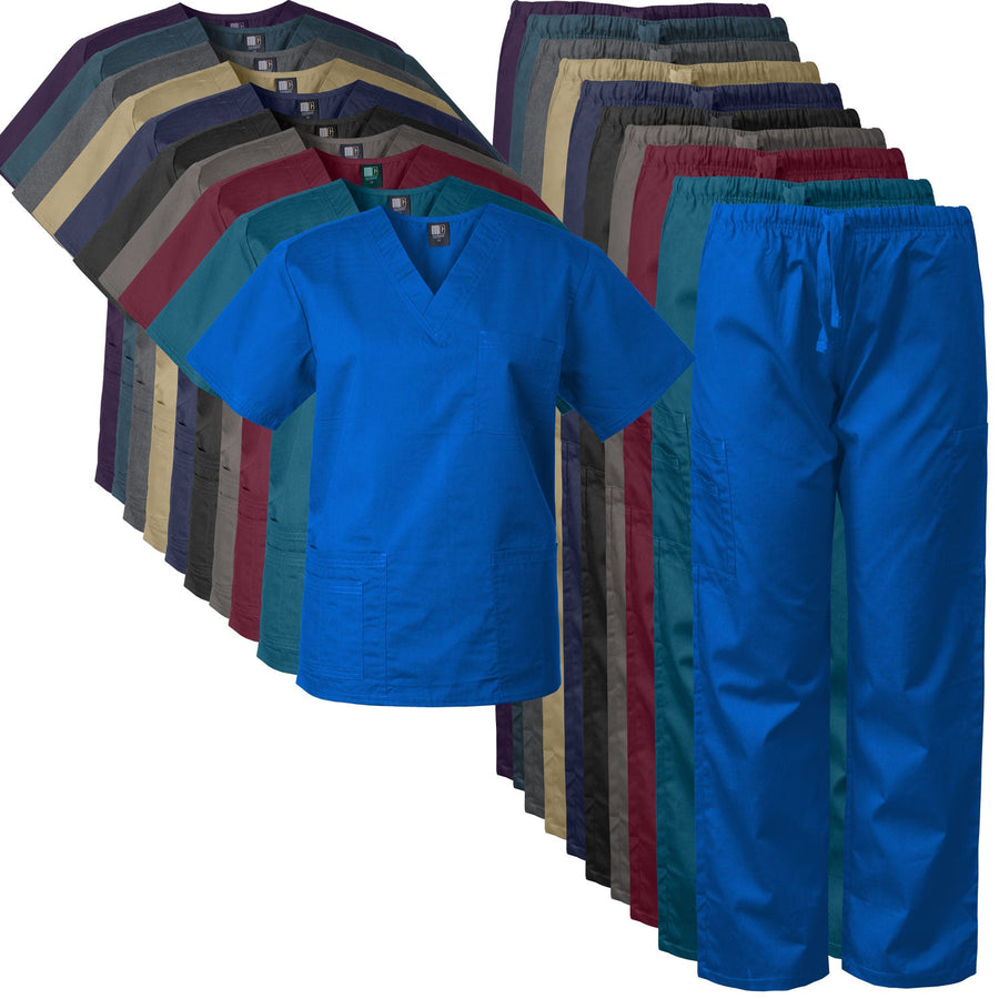 MedGear 7890 Scrub Set — all colors
