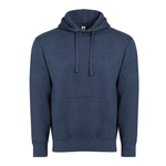 Adult Essential Hoodie 101 — Navy Heather (front)