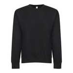 Adult Essential Crew Sweatshirt 103 — Black (front)