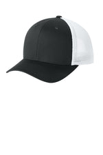 Flexfit 110® Mesh Cap - Black/ White