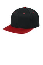 Flexfit 110® Snapback Cap - Black/ Red