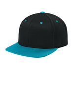 Flexfit 110® Snapback Cap - Black/ Teal