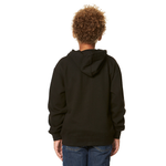 Youth Essential Zip-Up Hoodie 302 — Black (back)