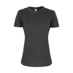 Women's Essential Tee 4001 — Charcoal Heather (front)