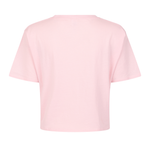 Relaxed Fit Cropped Tee 4003 — Baby Pink (back)