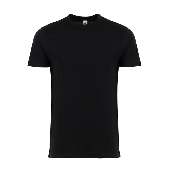 Adult Premium CVC Tee 403 — Black (front)
