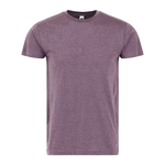 Adult Premium CVC Tee 403 — Deep Purple Heather (front)