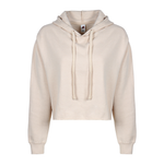 Women's Cropped Hoodie 4150 — Dust (front)