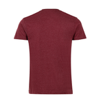 Adult Everyday Tee 501 — Burgundy Heather (back)