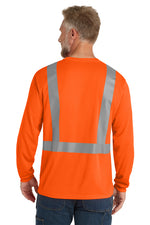 ANSI 107 Class 2 Mesh Long Sleeve Tee CS201 - CS201 - back