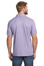 Oceanside Heather Polo TM1MU412 - TM1MU412 - back