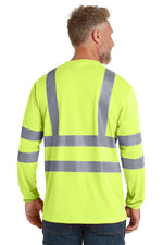 ANSI 107 Class 3 Long Sleeve Snag Resistant Reflective T Shirt CS409 - CS409 - back