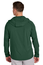 Repeat 1/2 Zip Long Sleeve Hooded Jacket JST488 - JST488 - back