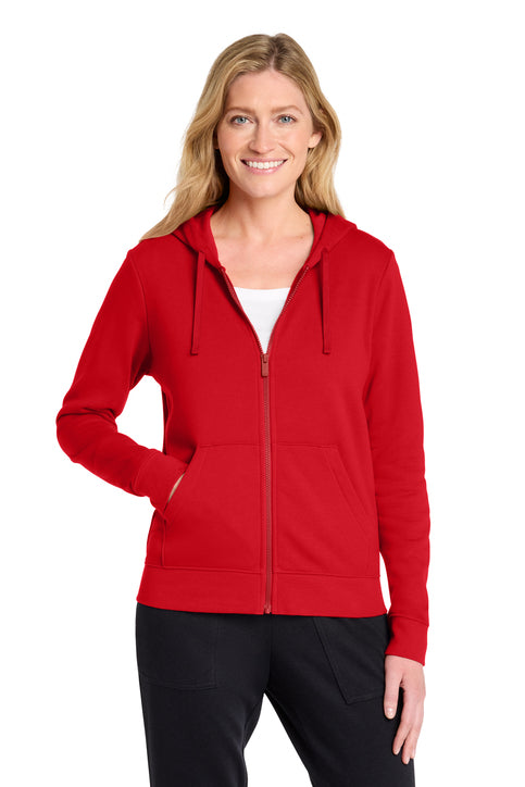 Women's Club Fleece Sleeve Swoosh Full Zip Hoodie NKFD9890 - NKFD9890