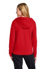 Women's Club Fleece Sleeve Swoosh Full Zip Hoodie NKFD9890 - NKFD9890 - back