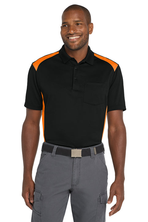 Select Snag Proof Two Way Colorblock Pocket Polo CS416 - CS416