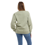 Adult Premium 9oz Crew Sweatshirt 7003 — Frosty Green (back)