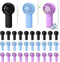 30 Pcs Mini Handheld Fan Bulk