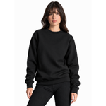 Adult Premium 12oz Crew Sweatshirt 8003 — Black (front)