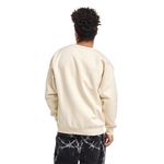 Adult Premium 12oz Crew Sweatshirt 8003 — Bone (back)