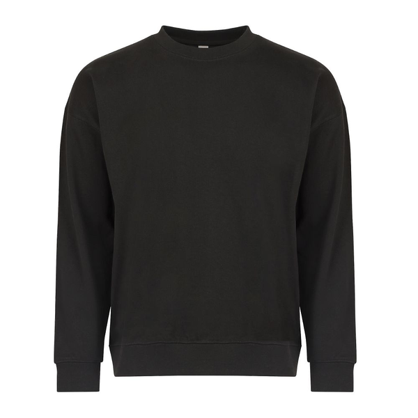 Premium Heavyweight Crew Sweatshirt 9003 — Black (front)