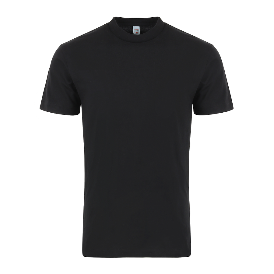 Men's Heavy Tee M1200 — Black (front)