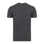 Men's Heavy Tee M1200 — Charcoal Heather (back)