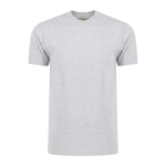 Men's Heavy Tee M1200 — Heather Grey (front)