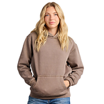 Adult Vintage Hoodie VH500 — Washed Brown (front)
