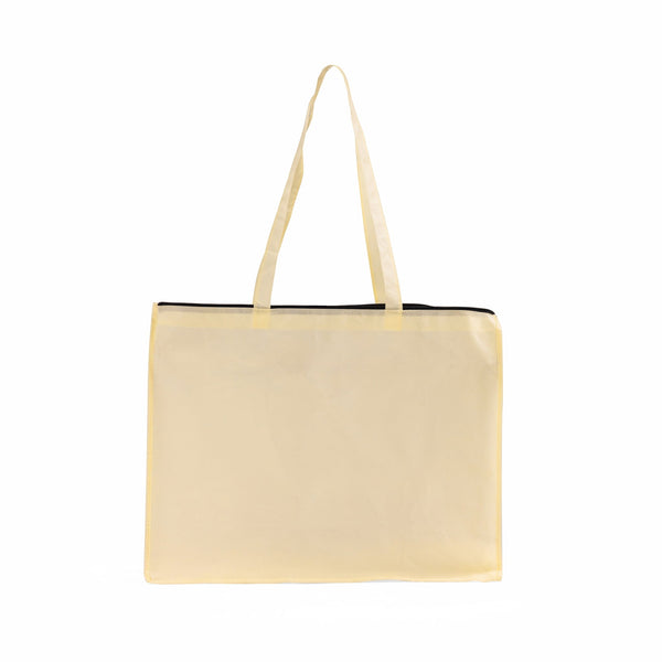 Carry All Zippered Non-Woven Tote