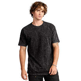 Adult Mineral Tee MT600 — Mineral Black (front)