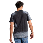 Adult Grunge Tee RT800 — Shadow Black (back)