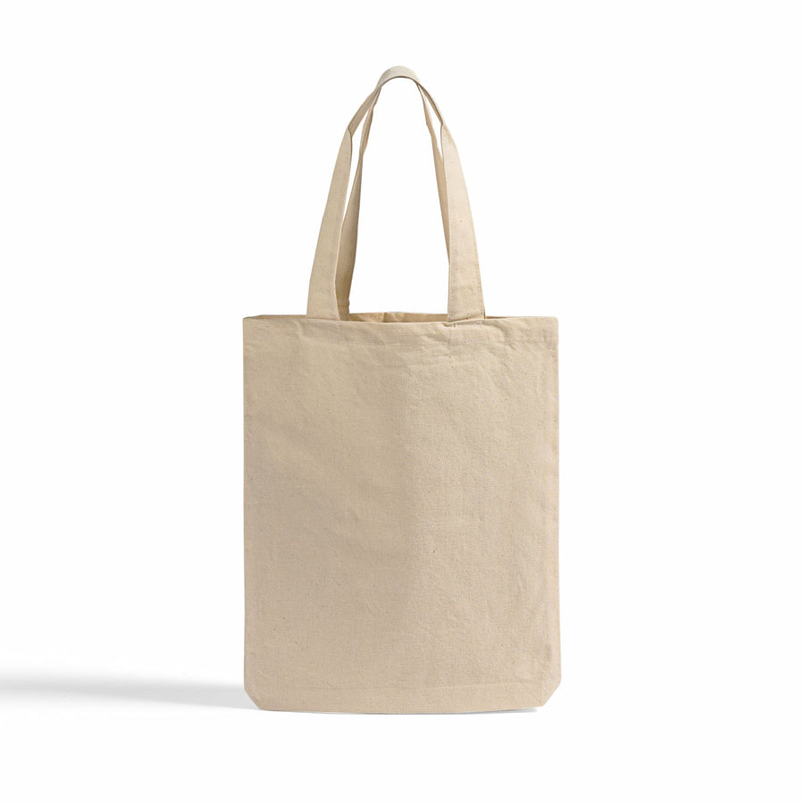 9" Compact Cotton Tote